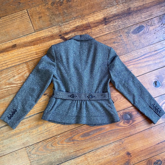 ❄️Silk & Wool Blend Blazer by Ann Taylor 0 - Picture 6 of 8